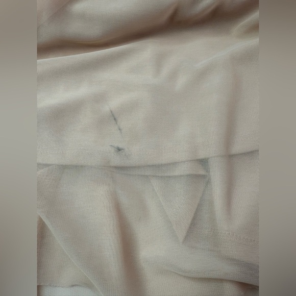 JH Evenings Champagne Shimmery Formal Semi Prom Party Bridesmaid Dress Size 12 - Picture 7 of 8